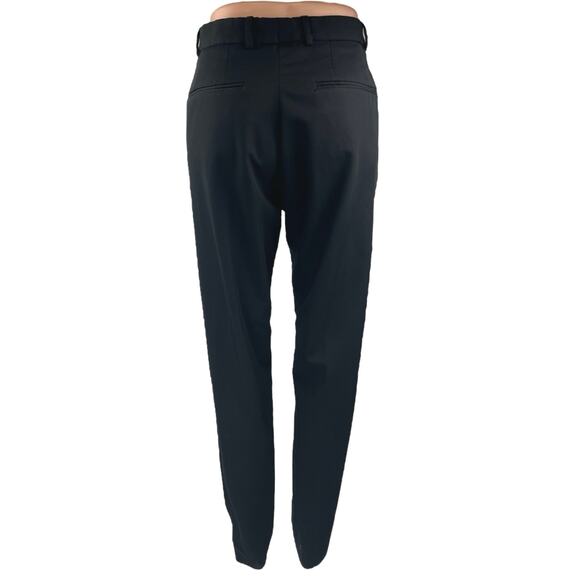 Zara Women's Black Straight Leg High Waist Ankle Career Trousers Dress Pants 30 - Picture 3 of 5